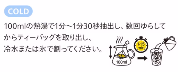 森半のしあわせのはちみつ紅茶の飲み方 アイスティー紹介画像