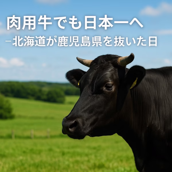 肉用牛でも日本一へ──北海道が鹿児島県を抜いた日
