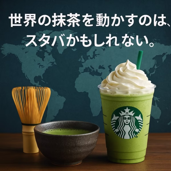 スターバックスが背負って立つ？抹茶グローバル化の未来