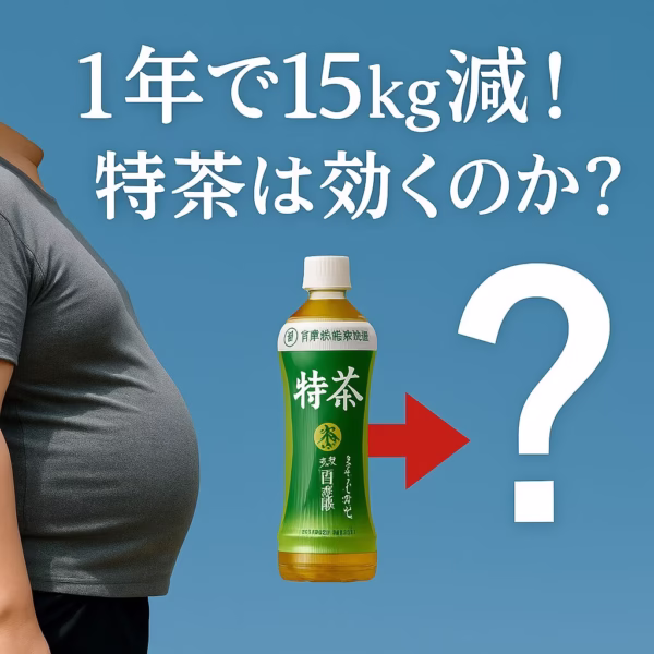 体脂肪を減らしたい人の疑問、お答えします － 伊右衛門の特保「特茶」は効く？