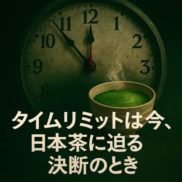 危機に直面する日本茶──世界市場で生き残るための道筋